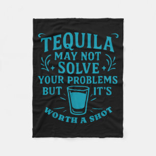 Cobertor De Velo Presente Engraçado Tequila Margarita Álcool Cinco