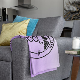 Cobertor De Velo Presente Médico Personalizado Para Formando E Grad