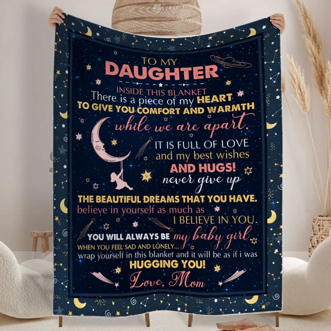 Cobertor De Velo Presente para Filha, para Aniversário, Flórida de  (Criador carregado)