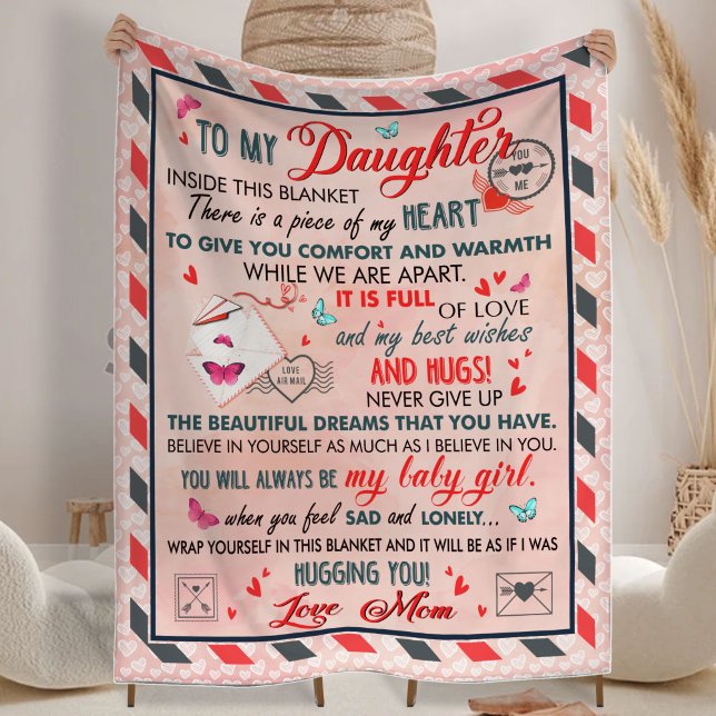 Cobertor De Velo Presente para Filha, para Aniversário, Flórida de  (Criador carregado)