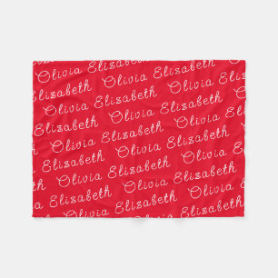 Cobertor De Velo Presente Personalizado de Menina Personalizada Bon