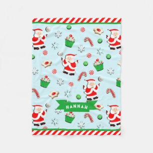 Cobertor De Velo Presente personalizado de voleibol