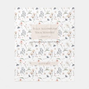 Cobertor De Velo Presente personalizado para as irmãs pioneiras da