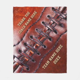 Cobertor De Velo Presente personalizado para o treinador de