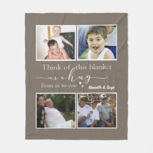 Cobertor De Velo Presente Personalizado Personalizado De Fotografia