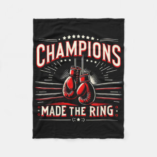 Cobertor De Velo Presentes De Amor Para Luvas De Boxing Retro