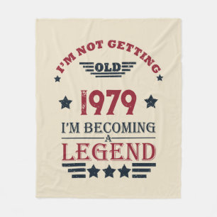 Cobertor De Velo Presentes de aniversário de vintage personalizados