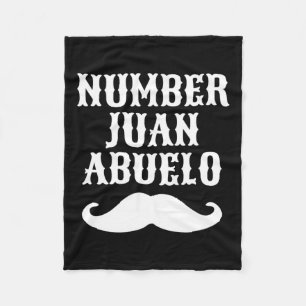 Cobertor De Velo Presentes do Melhor Pai Espanhol Mexicano Juan Abu