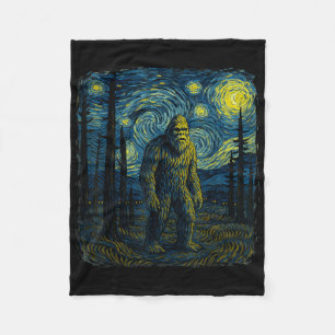 Cobertor De Velo Presentes engraçados homens mulheres Bigfoot Noite