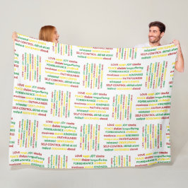 Cobertor De Velo PRESENTES ESPIRITUAIS da Bíblia cristã ESPIRITUAL