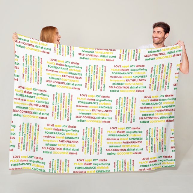 Cobertor De Velo PRESENTES ESPIRITUAIS da Bíblia cristã ESPIRITUAL (In Situ)