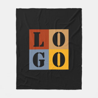 Cobertor De Velo Presentes Personalizados Modernos em Branco Simple