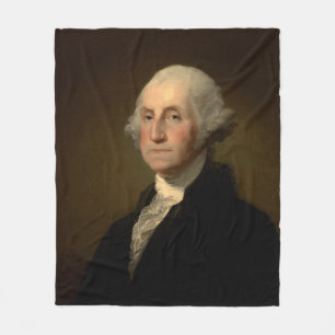 Cobertor De Velo Presidente americano George Washington, Stuart