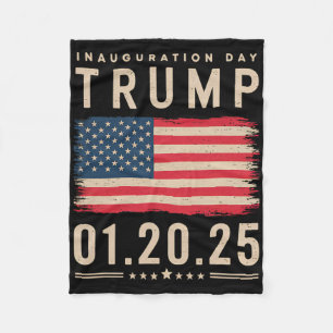 Cobertor De Velo Presidente Donald Trump Dia de Inauguração 2025 Me