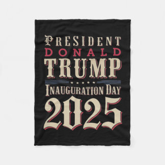 Cobertor De Velo Presidente Donald Trump Inauguração Dia 2025 Supo