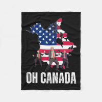 Presidente Engraçado Donald Trump Oh Canadá Estado