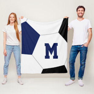 Cobertor De Velo preto azul ou cores personalizadas da sua equipe d