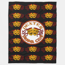 Preto do velo do drama de Dexter grande com