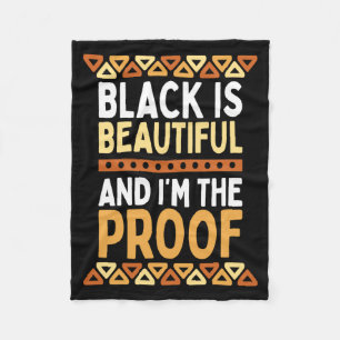 Cobertor De Velo Preto É Bonito E Eu Sou A Prova História Negra