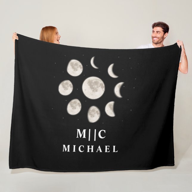 Cobertor De Velo preto e branco simples moderno (In Situ)