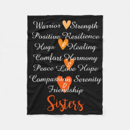 Cobertor De Velo Preto geral das afirmações das irmãs de RSD