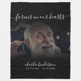 Cobertor De Velo Preto Para Sempre Em Nossos Corações Foto Memorial