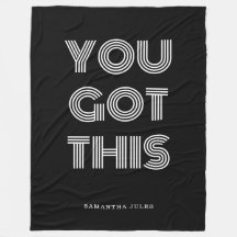 Preto personalizado VOCÊ TEM ESTE Motivacional