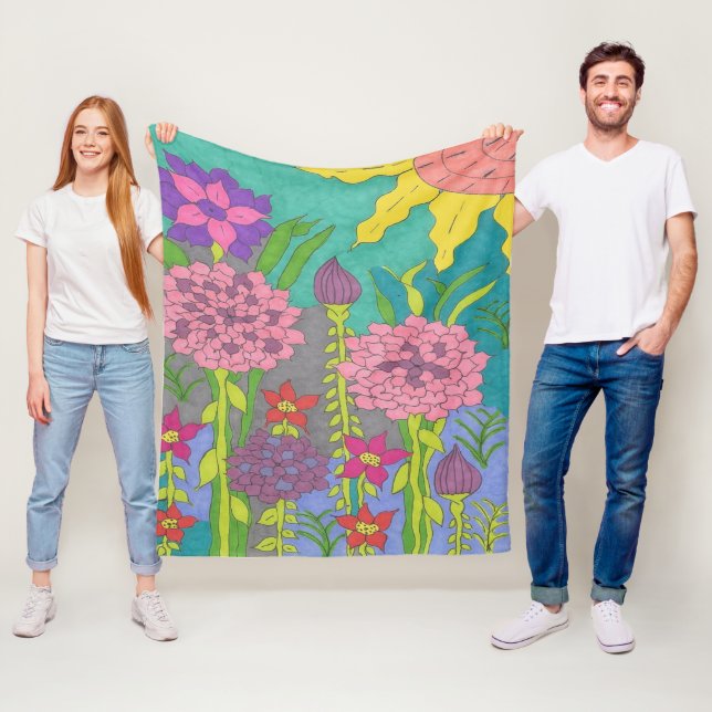 Cobertor De Velo Primavera Floral Garden (In Situ)