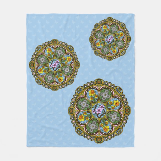 Cobertor De Velo Primavera Nouveau Fleece Blanket (Frente)