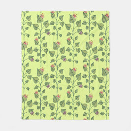 Cobertor De Velo Primavera Plant Cuja natureza é verde