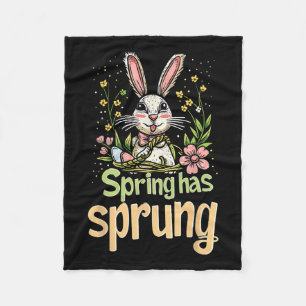 Cobertor De Velo Primavera tem o Sprung Holiday Páscoa Engraçado Te