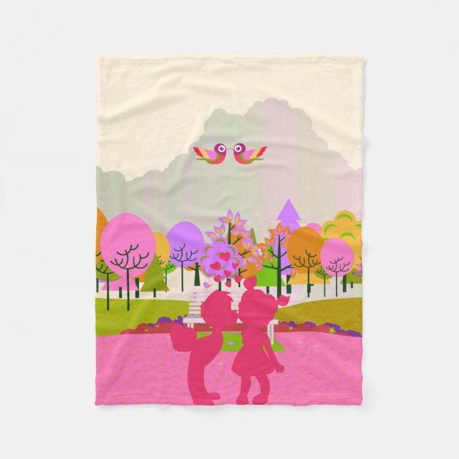 Cobertor De Velo primeiro beijo (Frente)