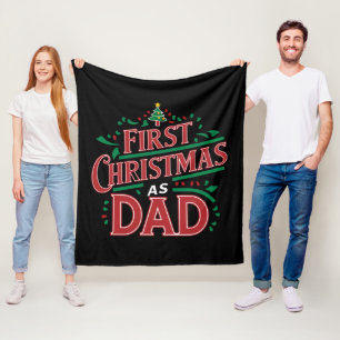 Cobertor De Velo Primeiro Natal Como Pai de Natal