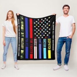 Cobertor De Velo Primeiros Respondedores