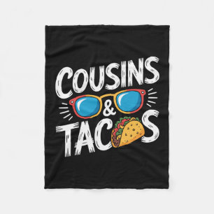 Cobertor De Velo Primos Engraçados E Tacos Férias De Primo