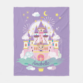Cobertor De Velo Princesa bonito - Roxo Personalizado