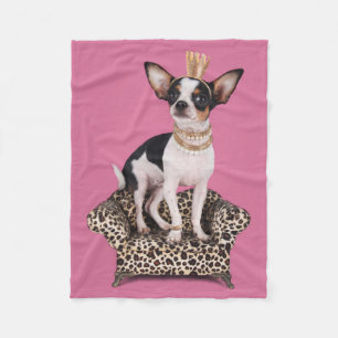 Cobertor De Velo Princesa da chihuahua