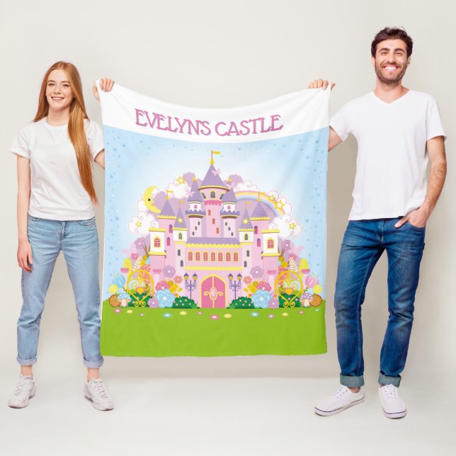 Cobertor De Velo Princesa Decor! Castelo Personalizado (In Situ)