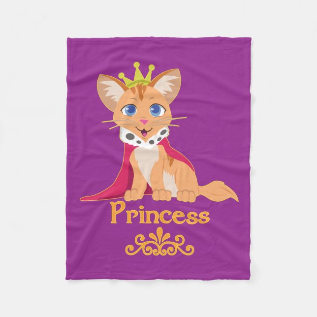 Cobertor De Velo Princesa Kitten (Frente)
