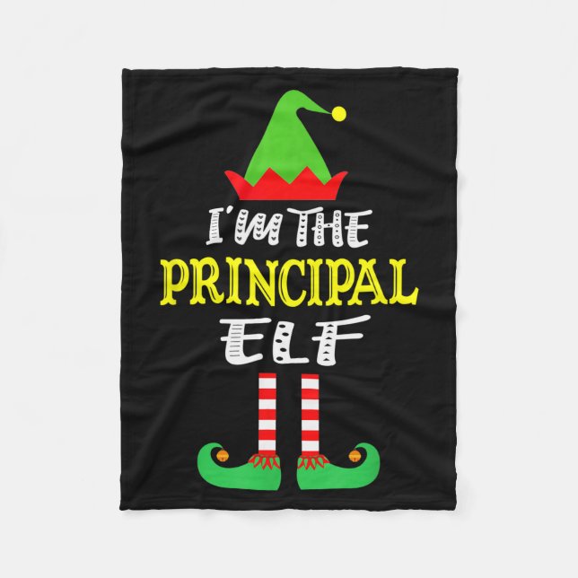 Cobertor De Velo Principal Elf Matching Family Group Christmas  (Frente)