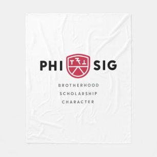 Cobertor De Velo Princípios da Phi Sigma Kappa