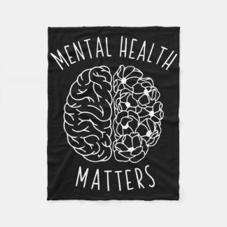Cobertor De Velo Problema de Saúde Mental Gráfico do Cérebro Humano