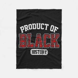 Cobertor De Velo produto de xadrez de búfalo da história negra afri