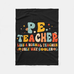 Cobertor De Velo Professor De Educação Física De Pe De Volta A Groo