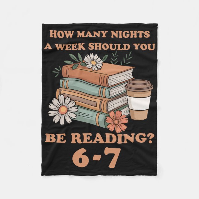 Cobertor De Velo Professor de inglês engraçado 6-7 67 Meme Leitura  (Frente)