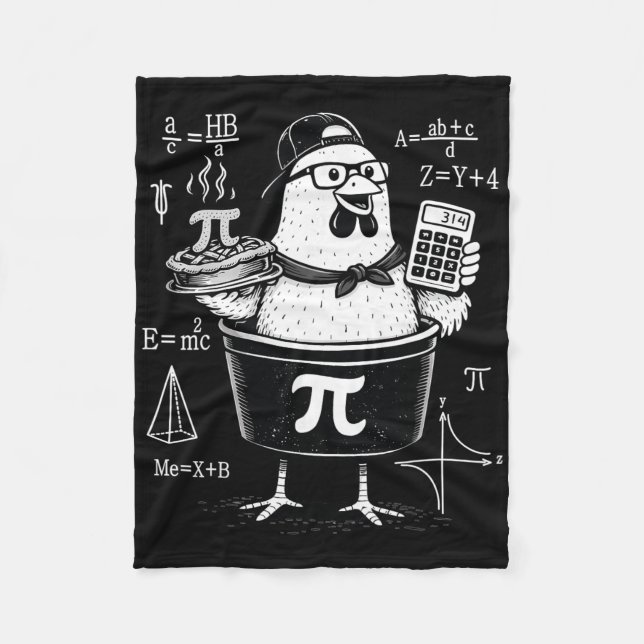 Cobertor De Velo Professor de Matemática Calculadora Engraçada Segu (Frente)