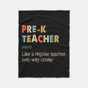 Cobertor De Velo Professor de pré-definição Ensino Encantado Ensino