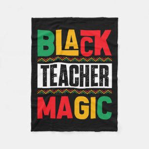 Cobertor De Velo Professor Negro Magia Mês da História Negra Profes