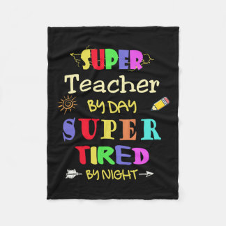 Cobertor De Velo Professor Por Dia Super Cansado Pela Escola Noturn