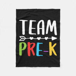 Cobertor De Velo Professor Pré-k De Volta À Escola